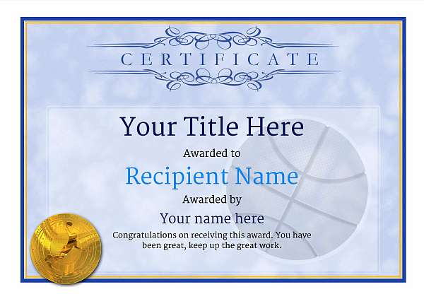 certificate-template-basketball-classic-1bbmg Image
