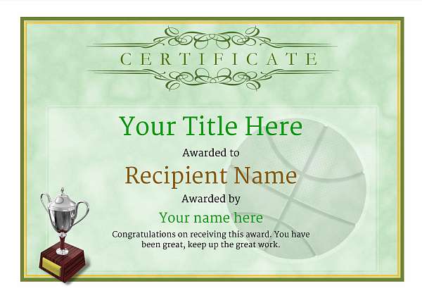 certificate-template-basketball-classic-1gt3s Image