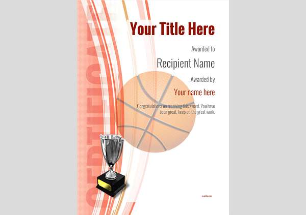 certificate-template-basketball-modern-1rt5s Image