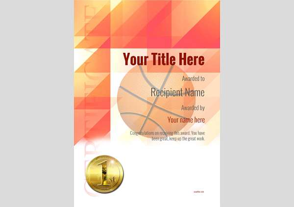 certificate-template-basketball-modern-2r1mg Image