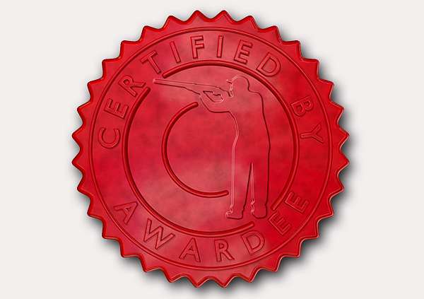 certificate-template-clay-shooting-modern-3-grey-gcsr Image