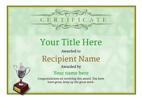 Free Horse Riding Certificate templates - Add Printable Badges &amp; Medals