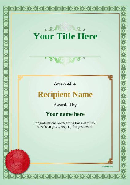 Free Horse Riding Certificate templates - Add Printable Badges & Medals