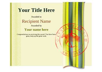 Free Horse Riding Certificate templates - Add Printable Badges &amp; Medals