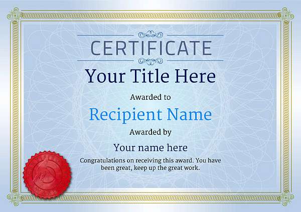 certificate-template-ice-hockey-classic-4bisr Image