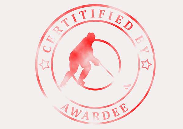certificate-template-ice-hockey-modern-3-grey-bisr Image