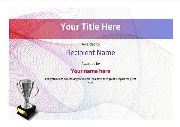 certificate-template-ice-hockey-modern-3dt4s Image