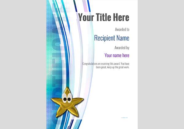 certificate-template-javelin-modern-1dsnn Image