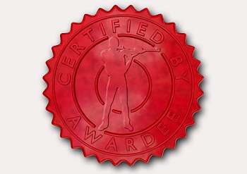 Free Rifle Shooting Certificate templates - Add Printable Badges &amp; Medals
