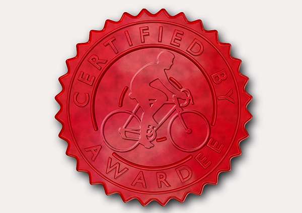 certificate-template-road-racer-modern-3-grey-grsr Image