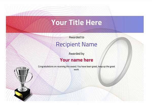 certificate-template-rugby-modern-3dt4s Image