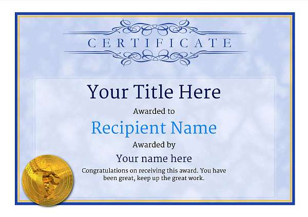 certificate-template-snowboarding-classic-1bsmg Image