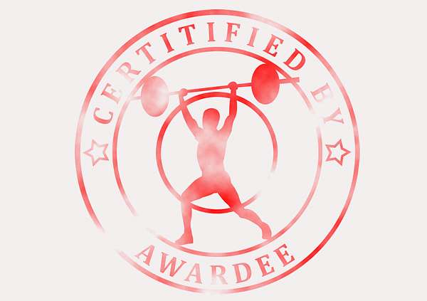 certificate-template-weightlifting-modern-3-grey-bwsr Image