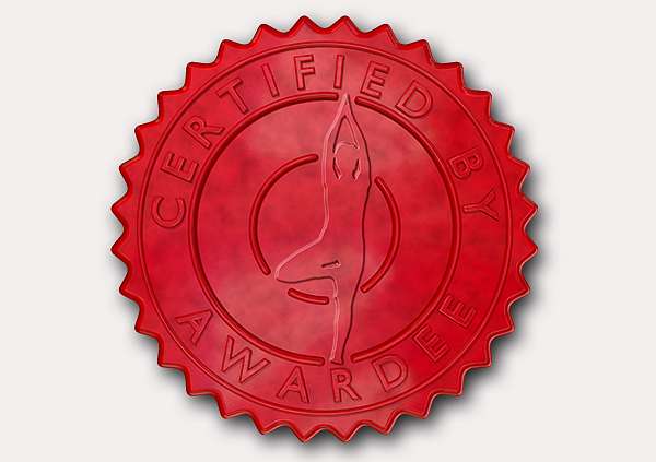 certificate-template-yoga-classic-2-grey-bysr Image