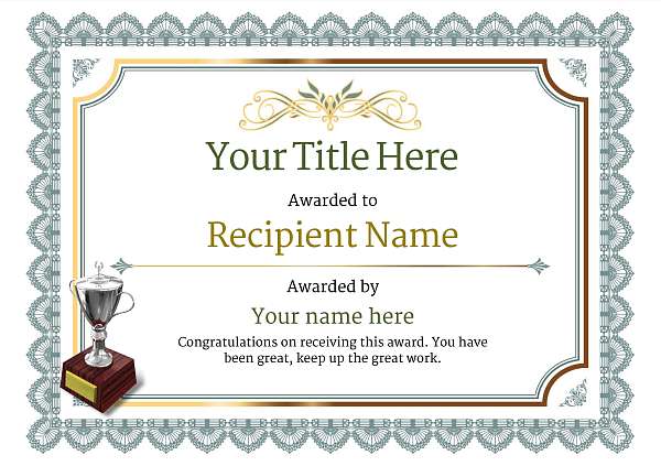 certificate-template-yoga-classic-3dt2s Image