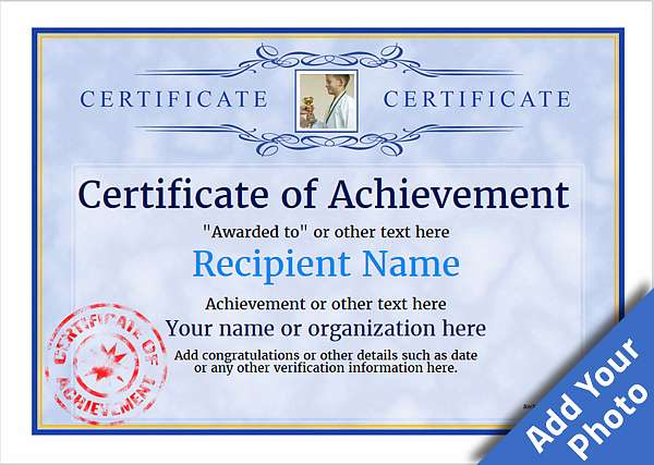 certificate-of-achievement-template-award-classic-style-1-blue-stamp Image