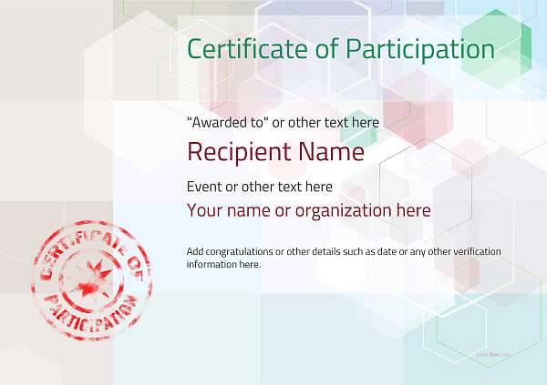 certificate-of-participation-template-award-modern-style-5-default-stamp Image