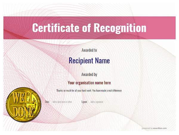 modern3-red_recognition-welldone Image