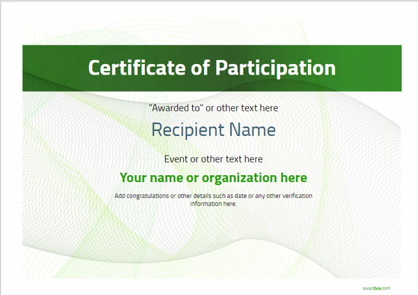 Certificate Of Participation Template from assets.awardbox.com